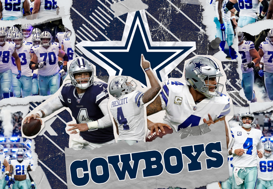 Dallas Cowboys - 20 oz Skinny Tumbler