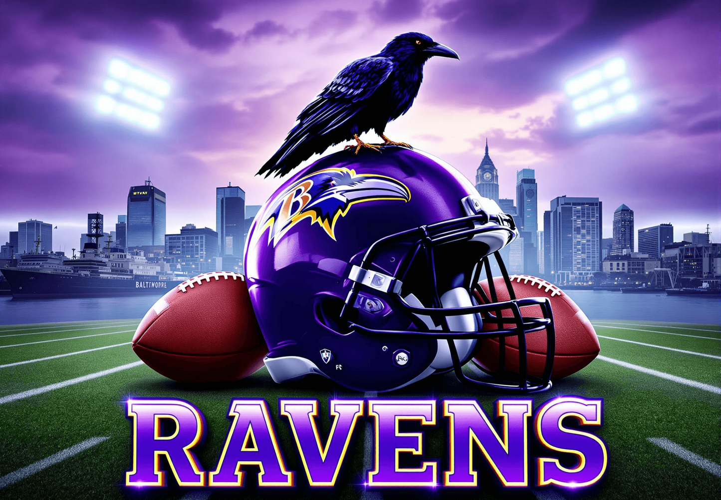 Baltimore Ravens - 20 Oz Skinny Tumbler